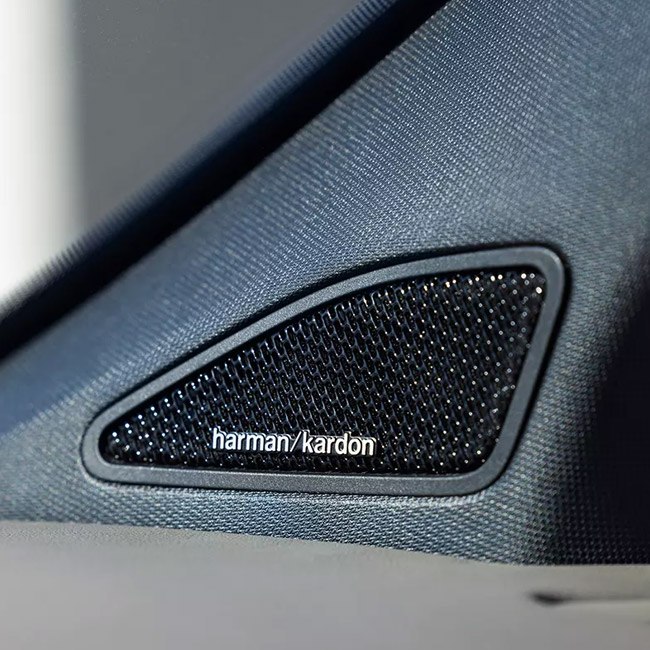 Harmon Kardon speaker in a car