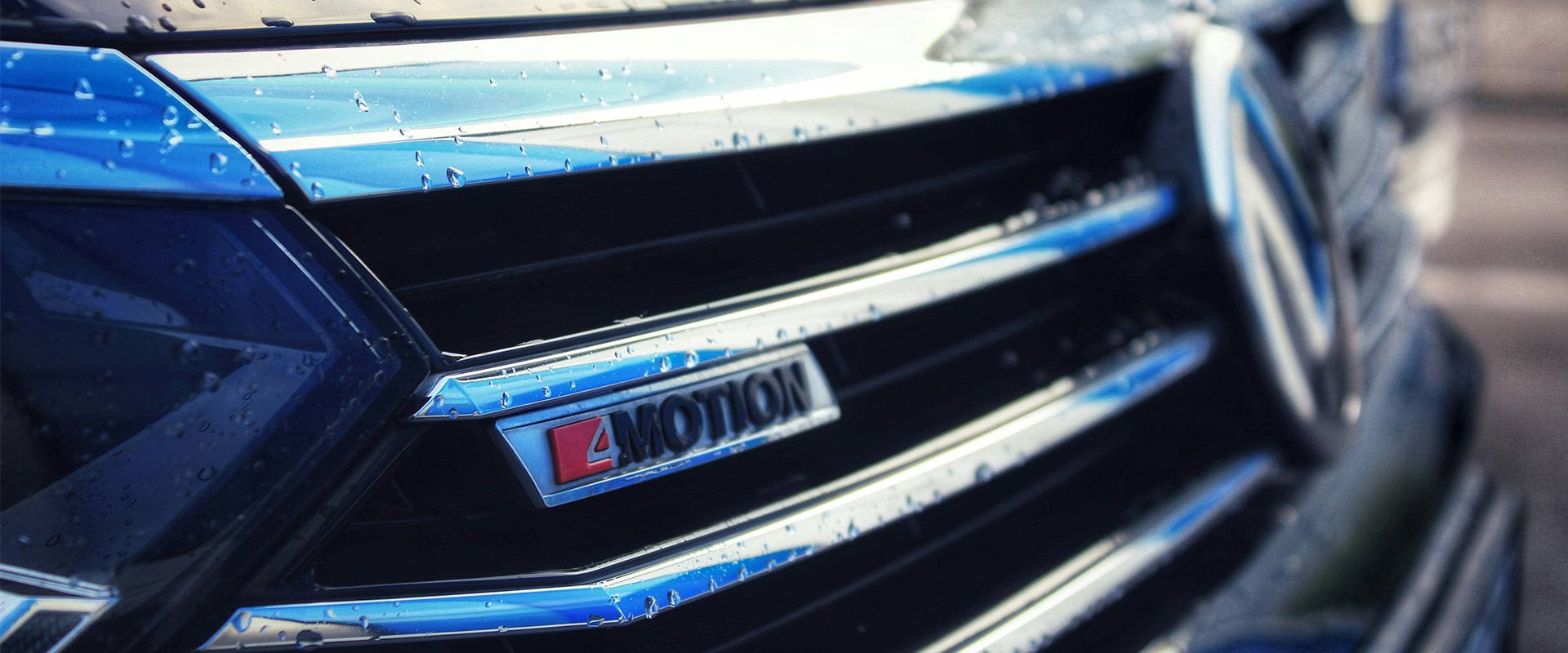 Front grille of a 4MOTION Volkswagen
